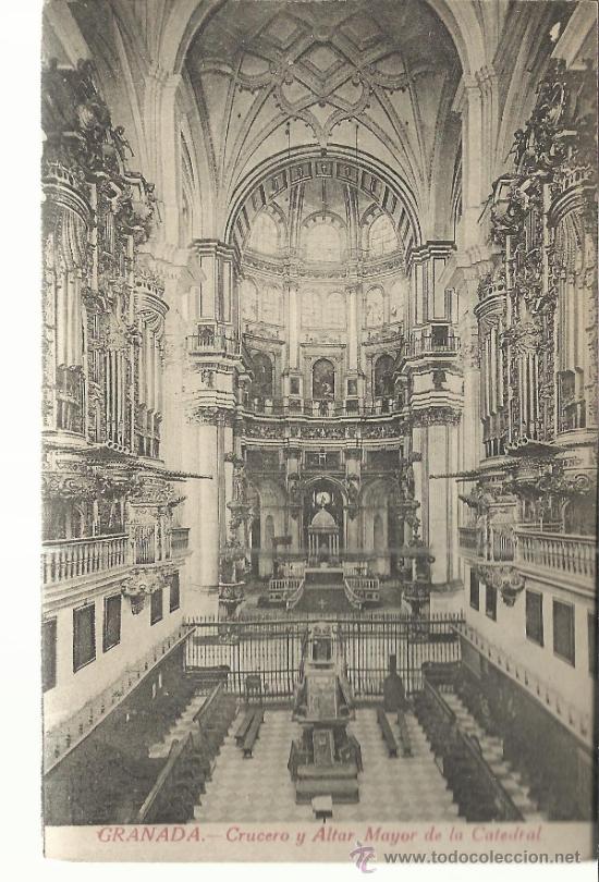 Postales: GRANADA CATEDRAL SIN ESCRIBIR - Foto 1