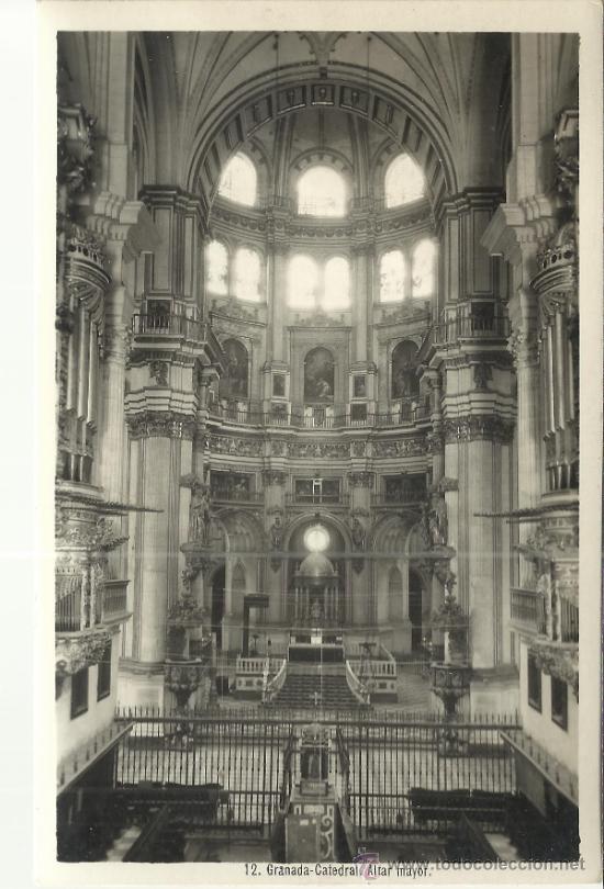 Postales: GRANADA CATEDRAL SIN ESCRIBIR - Foto 1