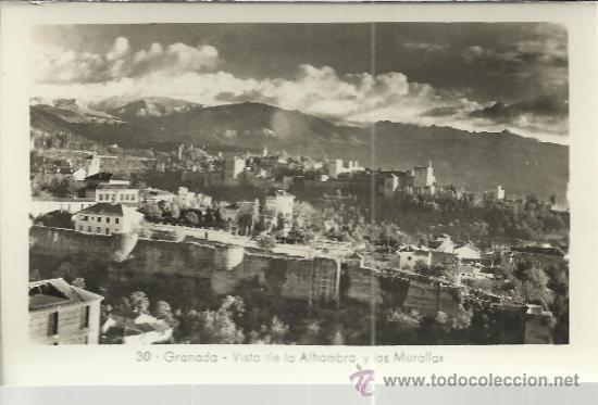 Postales: GRANADA ALHAMBRA SIN ESCRIBIR - Foto 1