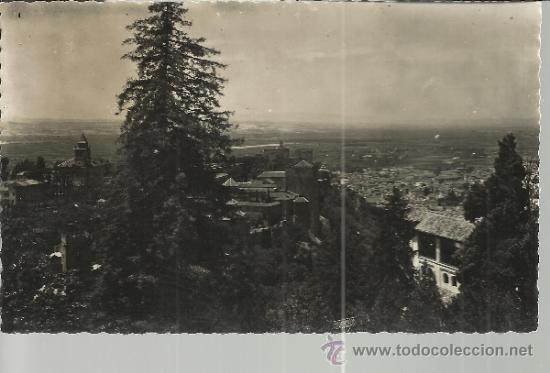 Postales: GRANADA GENERALIFE ESCRITA - Foto 1