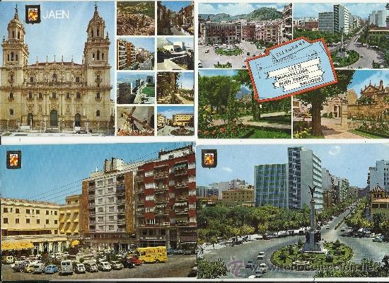 Postales: 7 postales de jaen sin circular