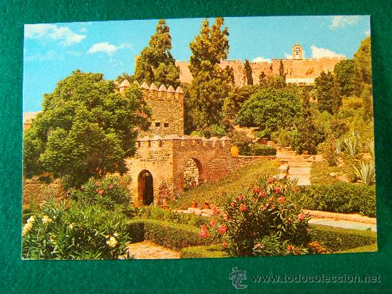 Postales: JARDINES DE LA ALCAZABA - ALMERIA - 109 - JOSE SALAS IBA&Ntilde;EZ - POSTAL SIN USAR -  A&Ntilde;OS 1970 ?