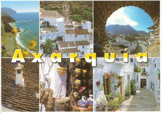 Postales: LA AXARQU&Iacute;A, AXARQUIA-COSTA DEL SOL, VARIAS VISTAS - POSTALES ARGUVAL N&ordm; 2075 - SIN CIRCULAR