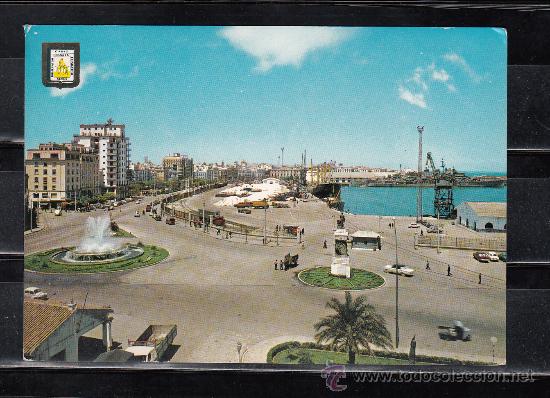 Postales: N&ordm; 1131. CADIZ. VISTA PARCIAL DEL MUELLE