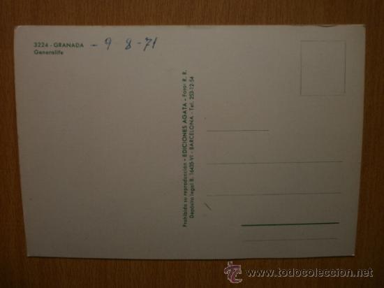 Postales: GRANADA. - Foto 2