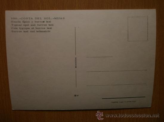 Postales: COSTA DEL SOL - MIJAS. - Foto 2