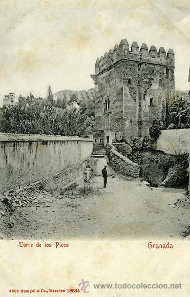 Postales: GRANADA. TORRES DE LOS PICOS. - Foto 1