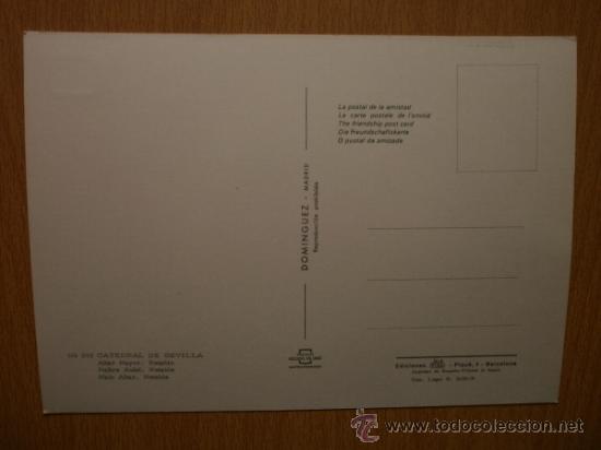 Postales: SEVILLA. - Foto 2