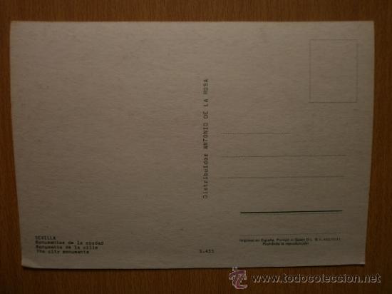 Postales: SEVILLA. - Foto 2