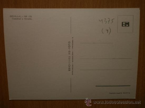Postales: SEVILLA. - Foto 2