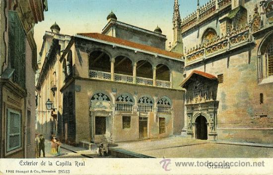 Postales: GRANADA. EXTERIOR DE LA CAPILLA REAL. - Foto 1