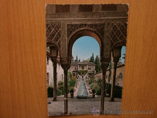 Postales: GRANADA. GENERALIFE. - Foto 1