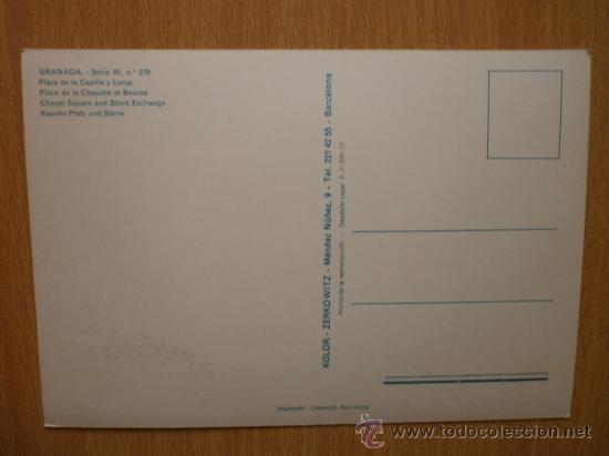 Postales: GRANADA. - Foto 2