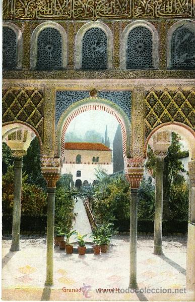 Postales: GRANADA. GENERALIFE. - Foto 1
