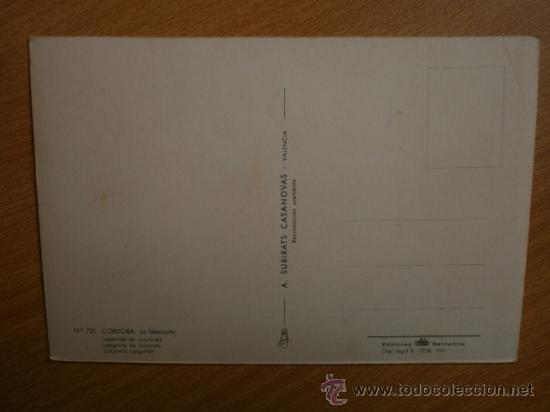 Postales: CORDOBA. - Foto 2