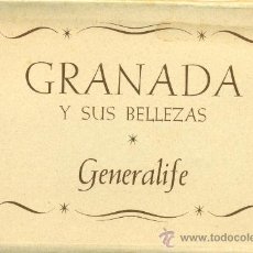 Postales: GRANADA Y SUS BELLEZAS GENERALIFE
