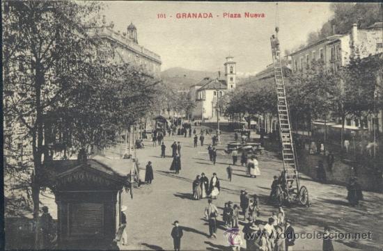 Postales: GRANADA.- PLAZA NUEVA - Foto 1