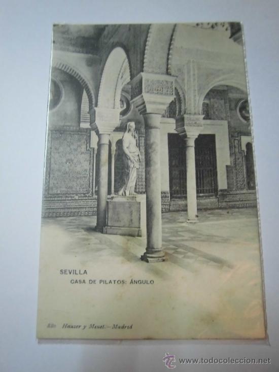 Postais: SEVILLA-CASA DE PILATOS- HAUSER-MENET.880