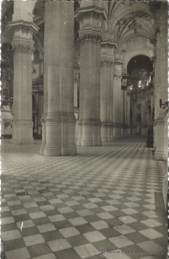 Postales: GRANADA CATEDRAL SIN ESCRIBIR - Foto 1