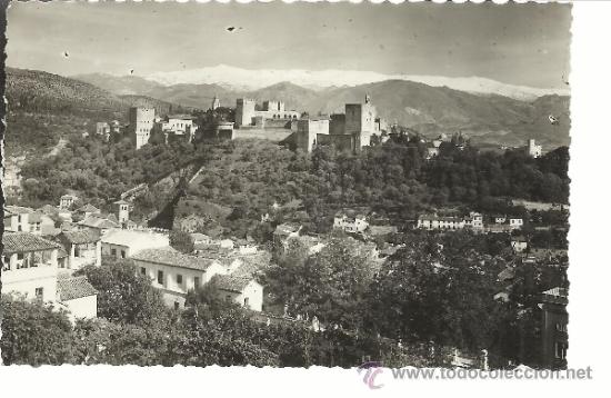 Postales: GRANADA LA ALHAMBRA SIN ESCRIBIR - Foto 1