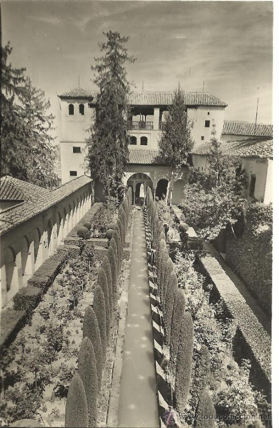 Postales: GRANADA GENERALIFE SIN ESCRIBIR - Foto 1