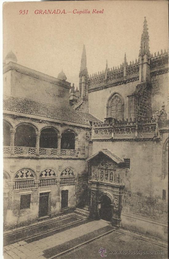 Postales: GRANADA CAPILLA REAL SIN ESCRIBIR - Foto 1