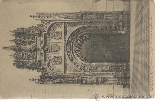 Postales: GRANADA CATEDRAL SIN ESCRIBIR - Foto 1