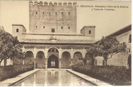 Postales: GRANADA LA ALHAMBRA SIN ESCRIBIR - Foto 1