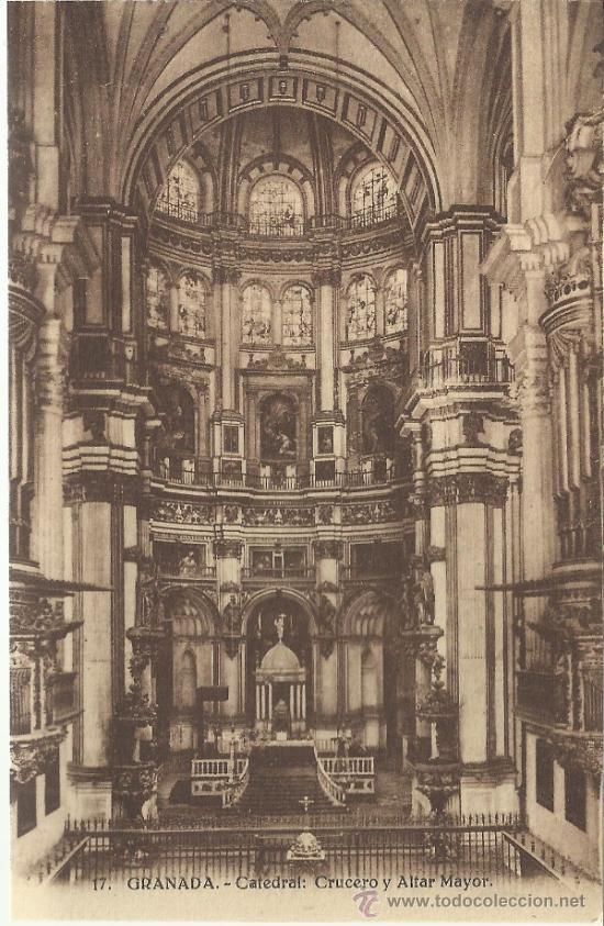Postales: GRANADA CATEDRAL SIN ESCRIBIR - Foto 1
