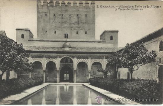 Postales: GRANADA LA ALHAMBRA SIN ESCRIBIR - Foto 1