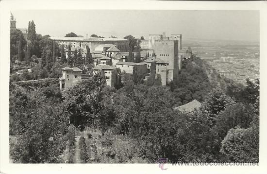 Postales: GRANADA LA ALHAMBRA SIN ESCRIBIR - Foto 1