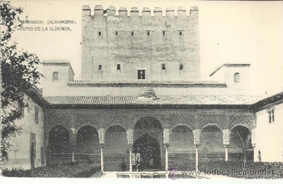 Postales: GRANADA LA ALHAMBRA SIN ESCRIBIR - Foto 1