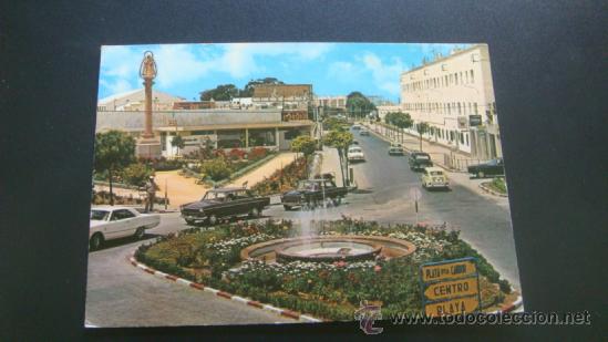 Postales: 16. rota costa de la luz plaza del triunfo seat 600