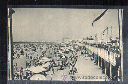Postkarten: TARJETA POSTAL DE CADIZ - PLAYA DE LA VICTORIA. FOURNIER