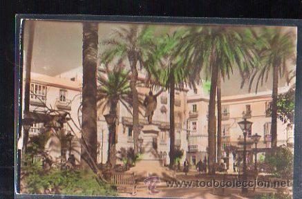 Cartoline: TARJETA POSTAL DE CADIZ - PLAZA DE CASTELAR. 174. EDICIONES ARRIBAS