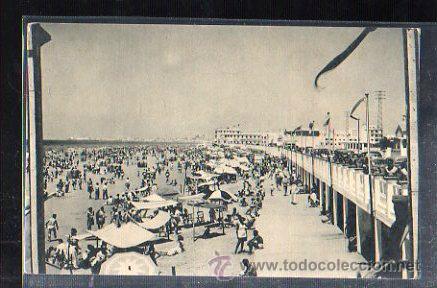 Postcards: TARJETA POSTAL DE CADIZ - PLAYA DE LA VICTORIA. FOURNIER