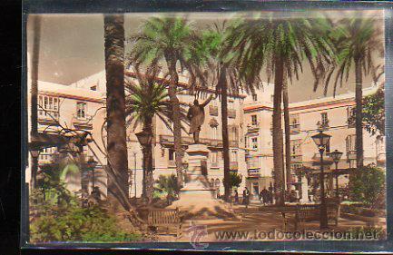Cartoline: TARJETA POSTAL DE CADIZ - PLAZA DE CASTELAR. 174. ARRIBAS