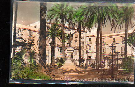 Cartoline: TARJETA POSTAL DE CADIZ - PLAZA DE CASTELAR. 174. ARRIBAS