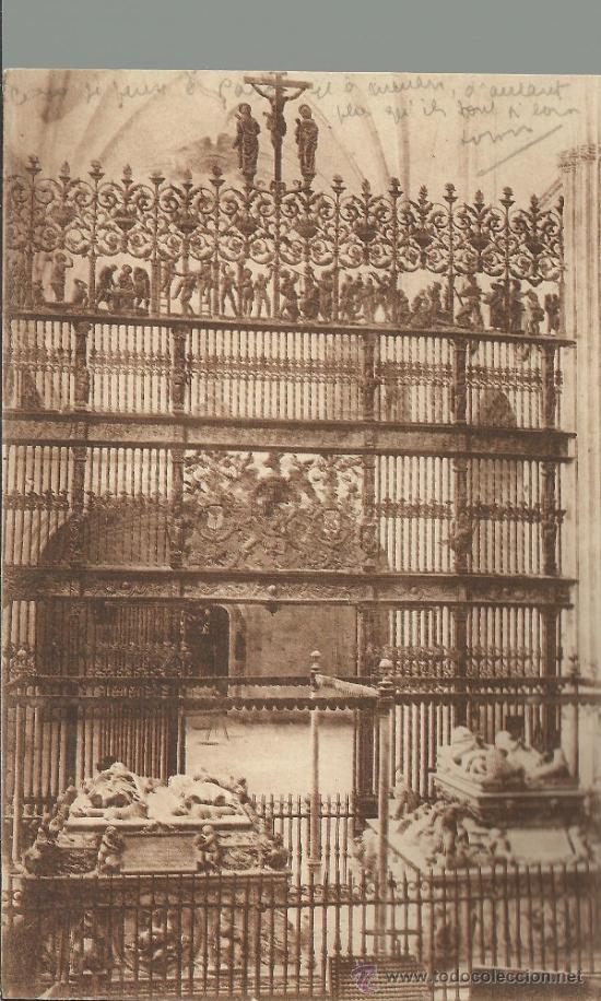 Postales: GRANADA CATEDRAL ESCRITA - Foto 1