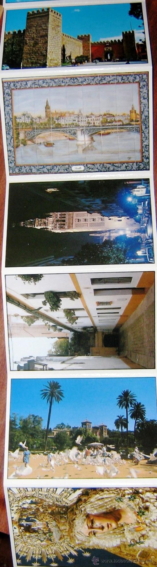 Postales: TIRA DE POSTALES DE SEVILLA - Foto 2