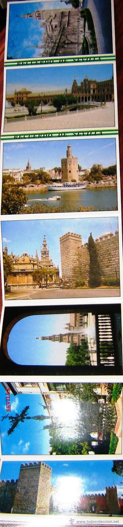 Postales: TIRA DE POSTALES DE SEVILLA - Foto 3
