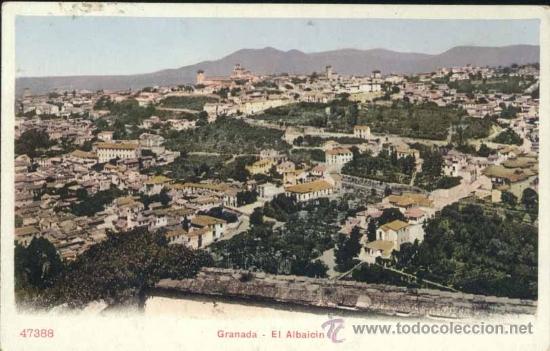 Postales: GRANADA.- EL ALBAICIN - Foto 1