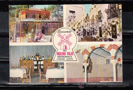 Postales: RESTAURANTE MOLINO ROJO DE CORDOBA