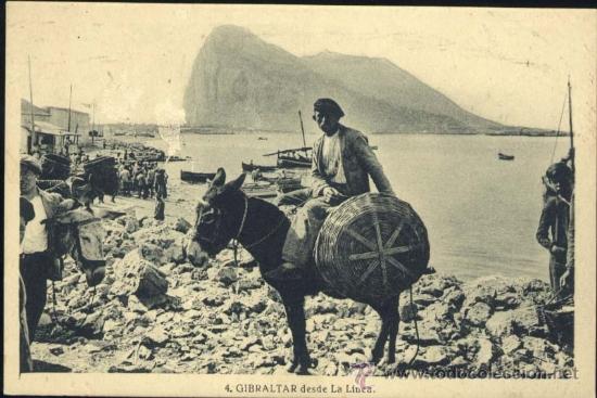 Postales: GIBRALTAR DESDE LA LINEA - Foto 1
