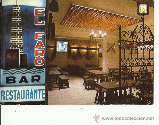 Postales: Postal de cadiz. Restaurante tipico el Faro