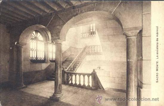 Postales: GRANADA.- SACRO-MONTE- LA ESCALERA DE MARMOL