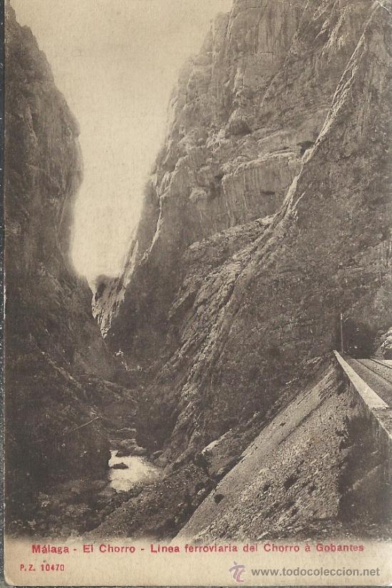 Postales: MALAGA EL CHORRO SIN ESCRIBIR