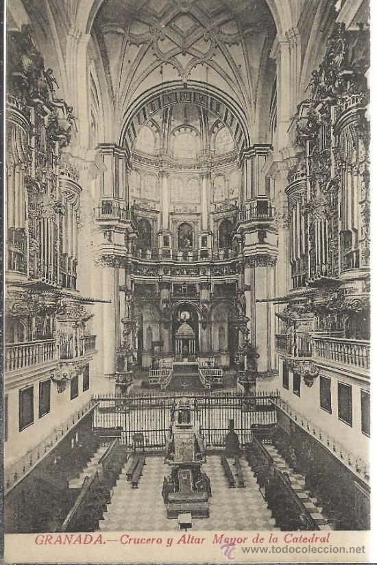 Postales: GRANADA CATEDRAL SIN ESCRIBIR - Foto 1