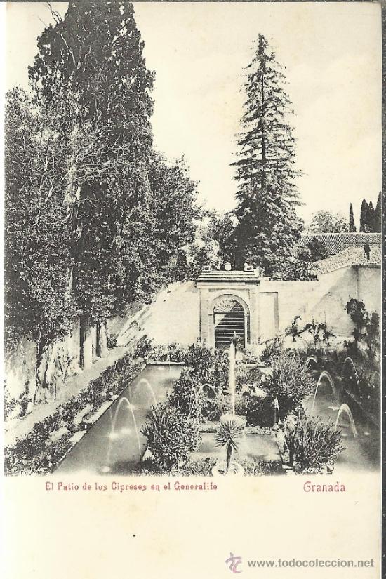 Postales: GRANADA GENERALIFE SIN ESCRIBIR - Foto 1