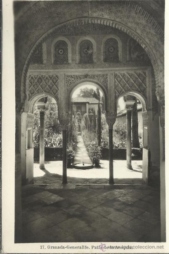Postales: GRANADA GENERALIFE SIN ESCRIBIR - Foto 1